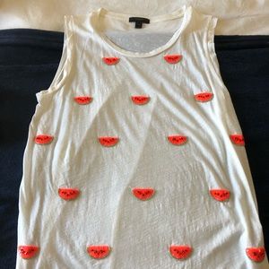 Jcrew watermelon top